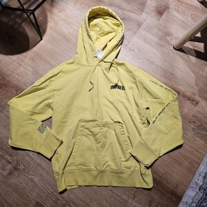 Helmut Lang Bright Yellow Zip-Up Hoodie
